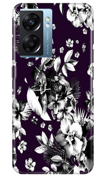 white flowers Mobile Back Case for Oppo K10 5G (Design - 7)