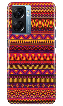 Zigzag line pattern2 Mobile Back Case for Oppo K10 5G (Design - 10)