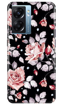 Pink rose Mobile Back Case for Oppo K10 5G (Design - 12)
