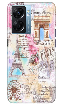 Paris Eiftel Tower Mobile Back Case for Oppo K10 5G (Design - 54)