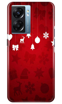 Christmas Mobile Back Case for Oppo K10 5G (Design - 78)