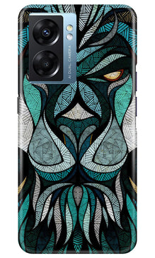 Lion Mobile Back Case for Oppo K10 5G (Design - 97)