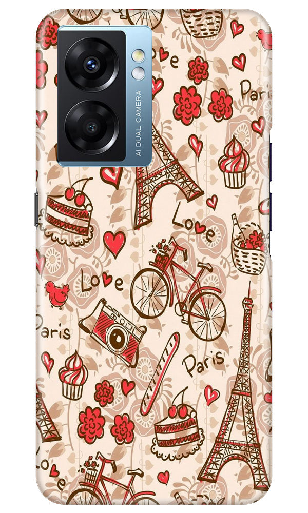 Love Paris Case for Oppo K10 5G(Design - 103)