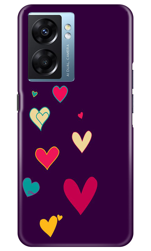 Purple Background Case for Oppo K10 5G(Design - 107)