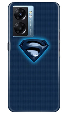 Superman Superhero Mobile Back Case for Oppo K10 5G  (Design - 117)