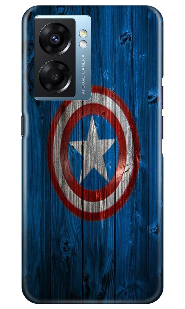 Captain America Superhero Case for Oppo K10 5G  (Design - 118)