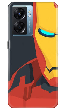 Iron Man Superhero Mobile Back Case for Oppo K10 5G  (Design - 120)