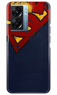 Superman Superhero Mobile Back Case for Oppo K10 5G  (Design - 125)