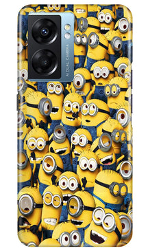 Minions Mobile Back Case for Oppo K10 5G  (Design - 126)