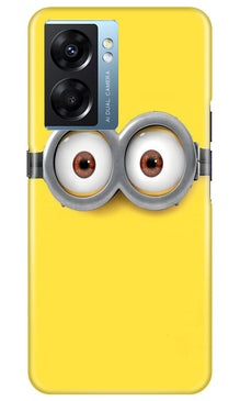 Minions Mobile Back Case for Oppo K10 5G  (Design - 128)
