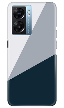 Blue Shade Mobile Back Case for Oppo K10 5G (Design - 151)