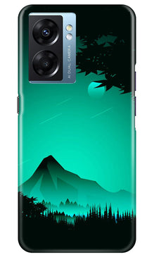 Moon Mountain Mobile Back Case for Oppo K10 5G (Design - 173)