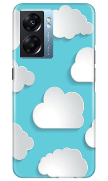 Clouds Mobile Back Case for Oppo K10 5G (Design - 179)
