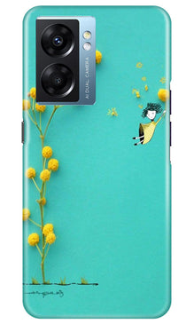 Pink Pattern Mobile Back Case for Oppo K10 5G (Design - 184)