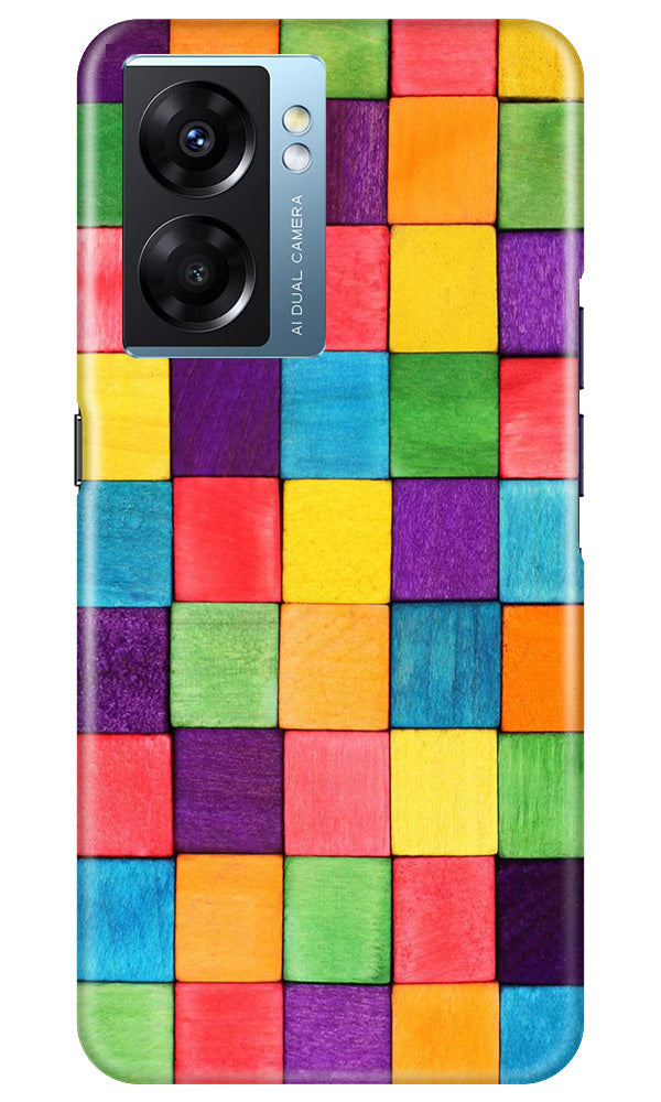 Puzzle Pattern Case for Oppo K10 5G (Design No. 186)