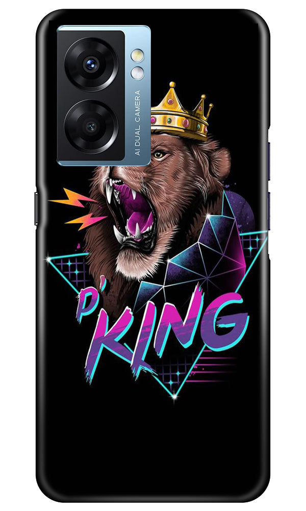 Colorful Square Case for Oppo K10 5G (Design No. 187)