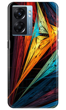 Modern Art Mobile Back Case for Oppo K10 5G (Design - 197)