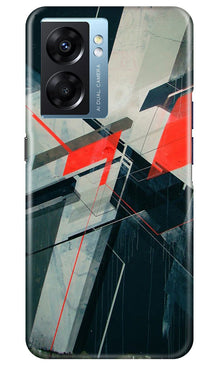 Modern Art Mobile Back Case for Oppo K10 5G (Design - 199)