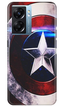 Captain America Mobile Back Case for Oppo K10 5G (Design - 249)