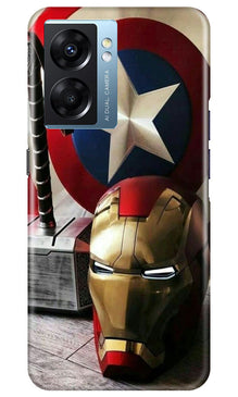 Captain America Shield Mobile Back Case for Oppo K10 5G (Design - 222)