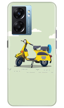 MotorCycle Mobile Back Case for Oppo K10 5G (Design - 228)