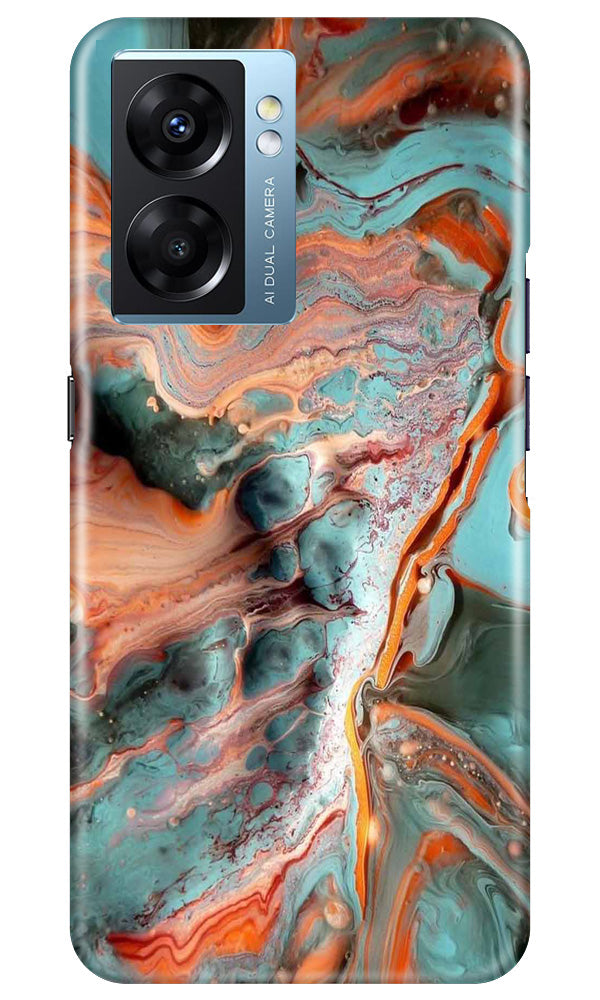 Marble Texture Mobile Back Case for Oppo K10 5G (Design - 270)
