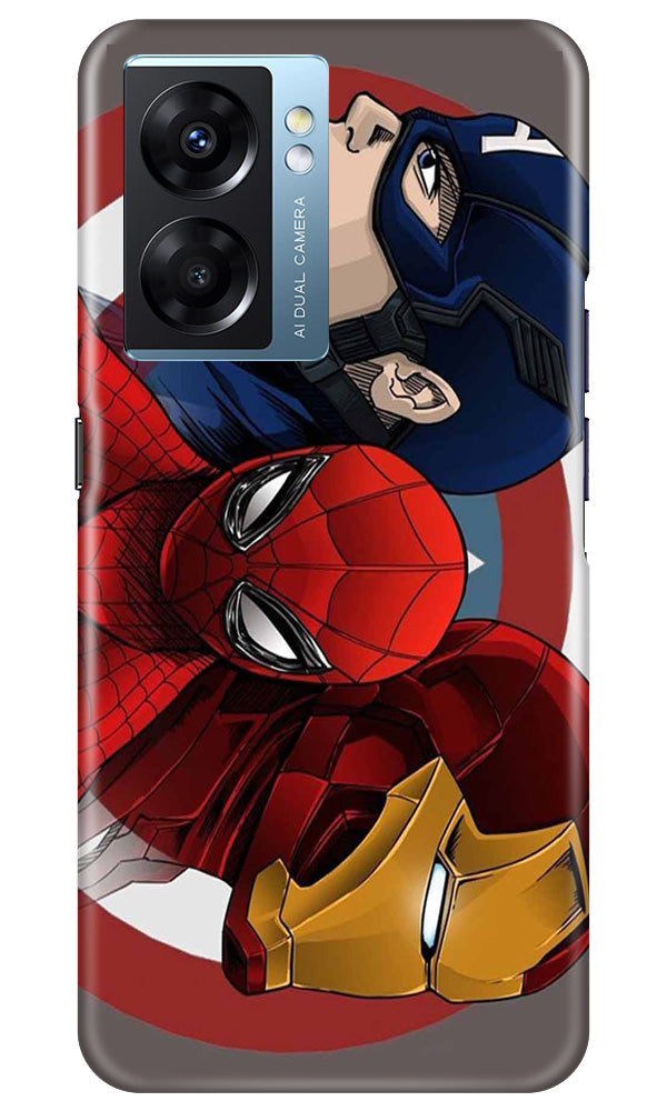 Marble Texture Mobile Back Case for Oppo K10 5G (Design - 272)