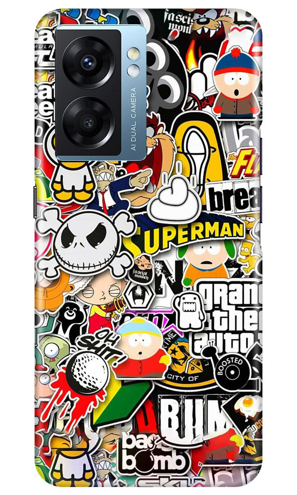 Panda Mobile Back Case for Oppo K10 5G (Design - 281)