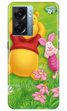 Winnie The Pooh Mobile Back Case for Oppo K10 5G (Design - 308)