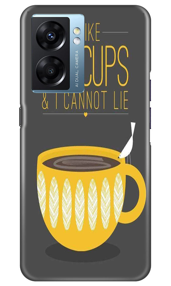 Big Cups Coffee Mobile Back Case for Oppo K10 5G (Design - 312)