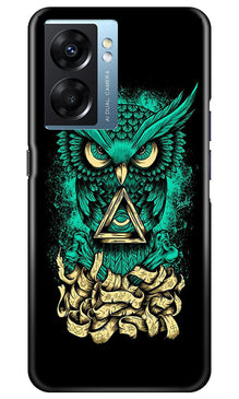 Owl Mobile Back Case for Oppo K10 5G (Design - 317)