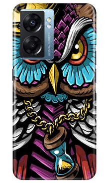 Owl Mobile Back Case for Oppo K10 5G (Design - 318)