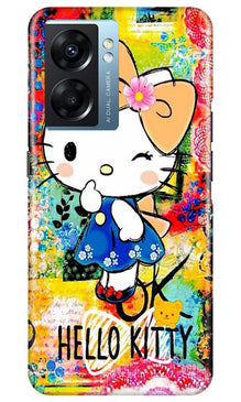 Hello Kitty Mobile Back Case for Oppo K10 5G (Design - 321)