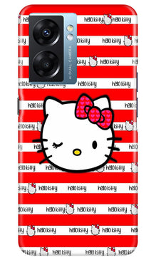 Hello Kitty Mobile Back Case for Oppo K10 5G (Design - 323)