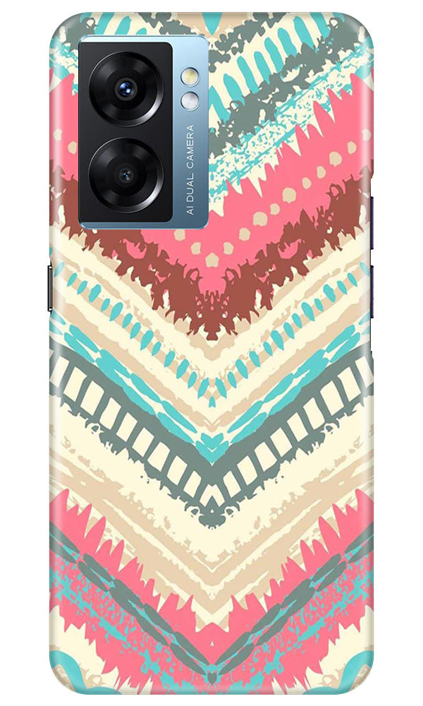 Pattern Mobile Back Case for Oppo K10 5G (Design - 327)