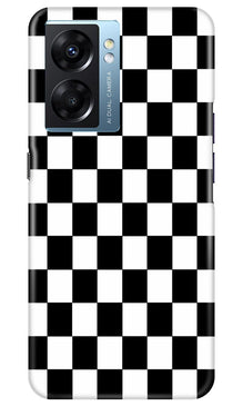 Black White Boxes Mobile Back Case for Oppo K10 5G (Design - 331)