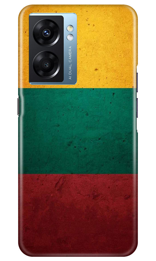 Color Pattern Mobile Back Case for Oppo K10 5G (Design - 333)