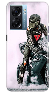 Biker Mobile Back Case for Oppo K10 5G (Design - 342)