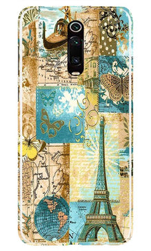 Travel Eiffel Tower Case for Xiaomi Redmi K20/K20 pro (Design No. 206)