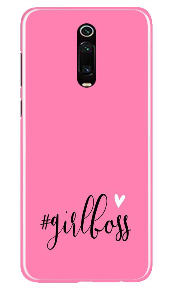 Girl Boss Pink Case for Xiaomi Redmi K20/K20 pro (Design No. 269)