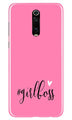 Girl Boss Pink Case for Xiaomi Redmi K20/K20 pro (Design No. 269)