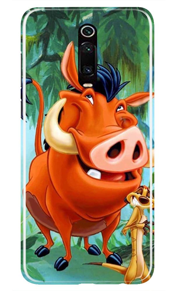 Timon and Pumbaa Mobile Back Case for Xiaomi Redmi K20 / K20 Pro  (Design - 305)