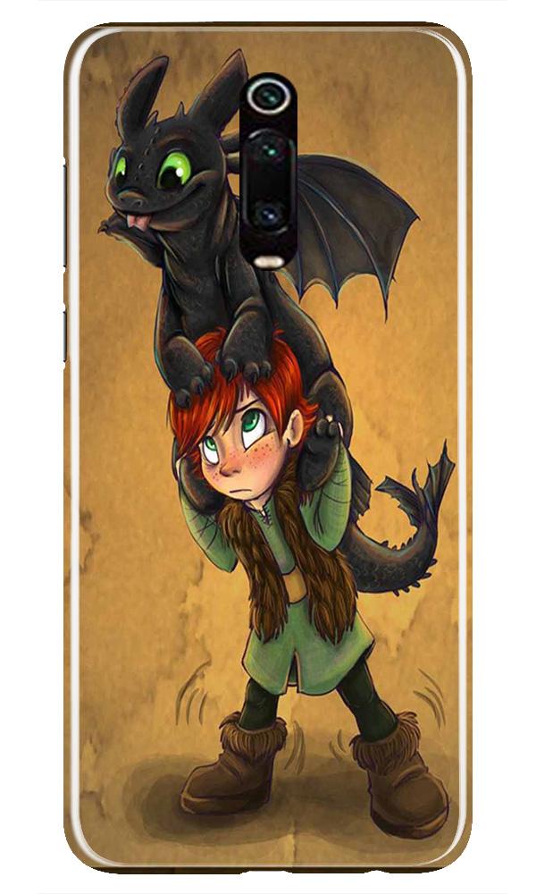Dragon Mobile Back Case for Xiaomi Redmi K20 / K20 Pro  (Design - 336)