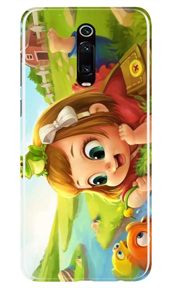 Baby Girl Mobile Back Case for Xiaomi Redmi K20 / K20 Pro  (Design - 339)