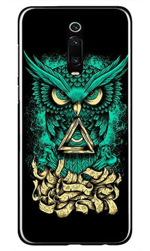Owl Mobile Back Case for Xiaomi Redmi K20 / K20 Pro  (Design - 358)