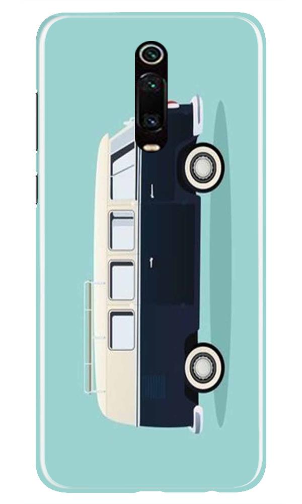 Travel Bus Mobile Back Case for Xiaomi Redmi K20 / K20 Pro(Design - 379)