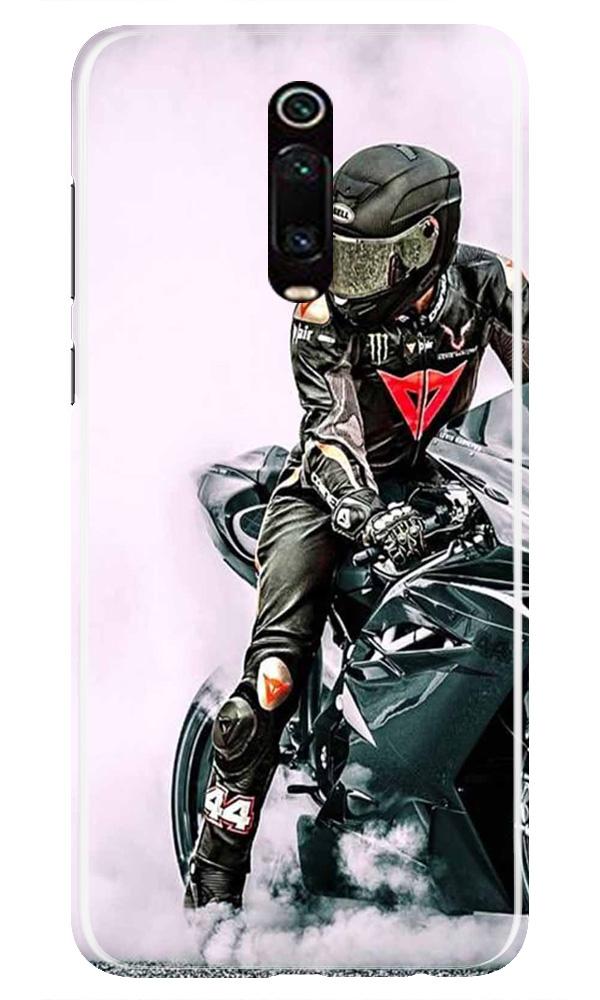 Biker Mobile Back Case for Xiaomi Redmi K20 / K20 Pro  (Design - 383)