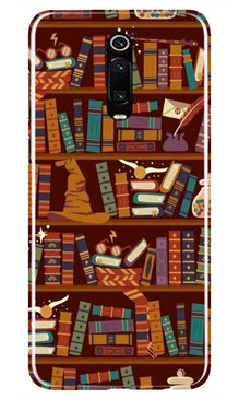Book Shelf Mobile Back Case for Oppo R17 Pro (Design - 390)