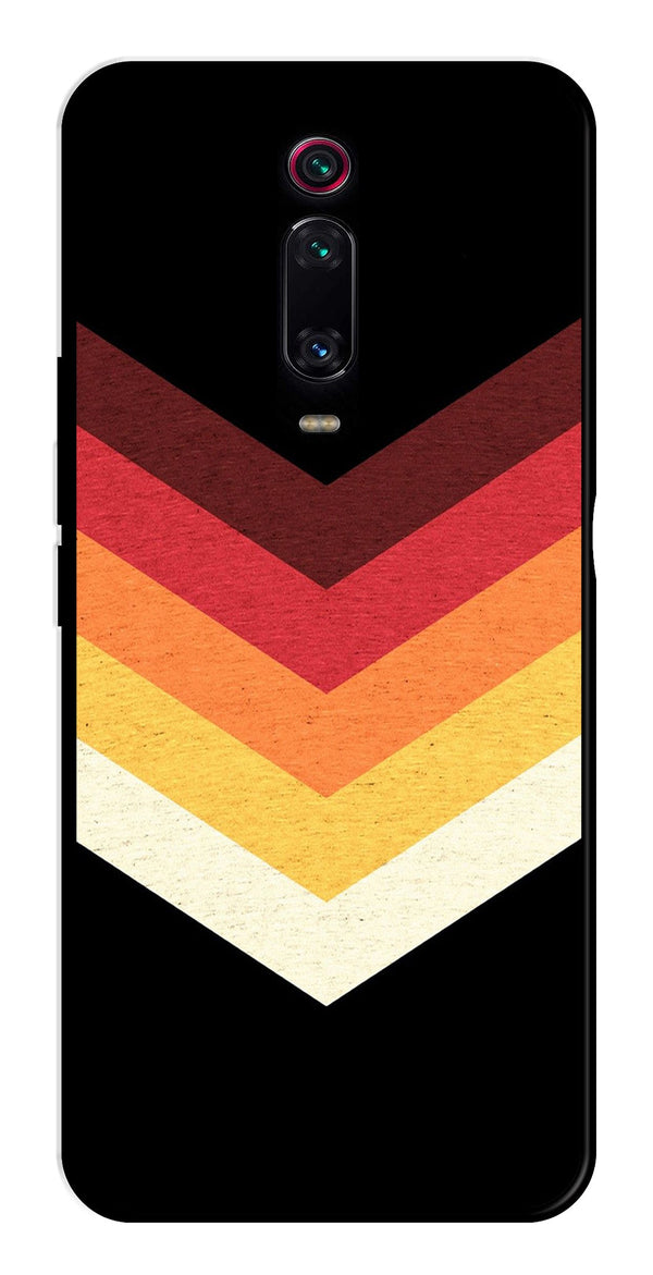 MultiColor Arrow Metal Mobile Case for Xiaomi Redmi K20    (Design No -04)