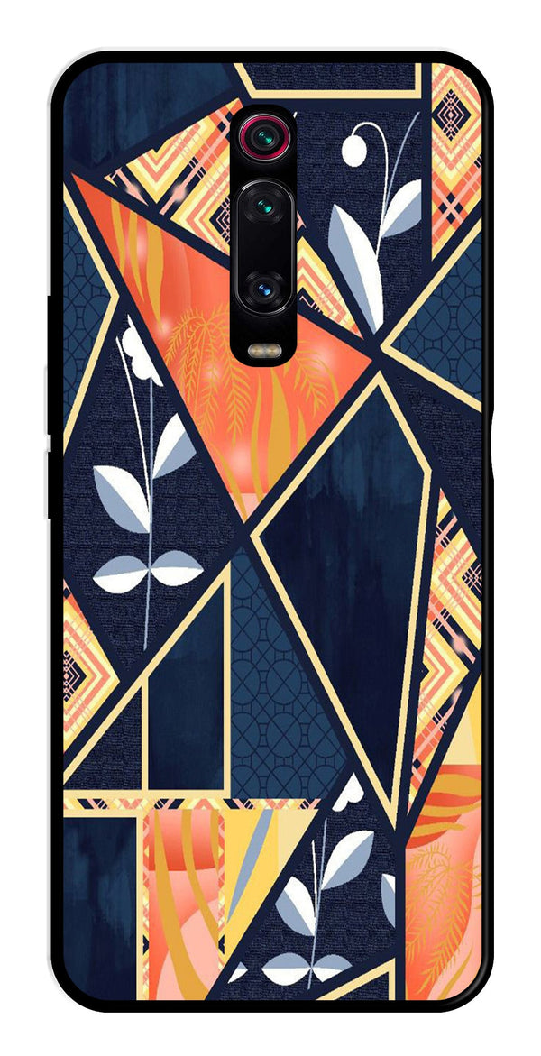 Marble Design Metal Mobile Case for Xiaomi Redmi K20    (Design No -07)